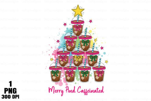 Christmas Coffee Png: Jolly Illustrations