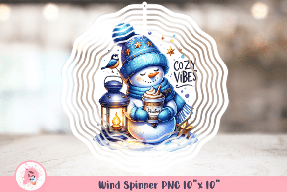 Christmas Snowman Wind Spinner Png: Festive Illustrations
