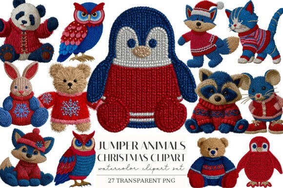 Jumper Animals Christmas Clipart: A Designer’s Review