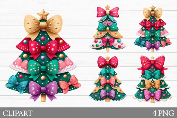 Review: Christmas Tree Clipart & Illustrations