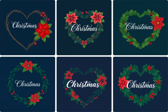 Review: Elegant Heart Shaped Christmas Wreath for Embroidery