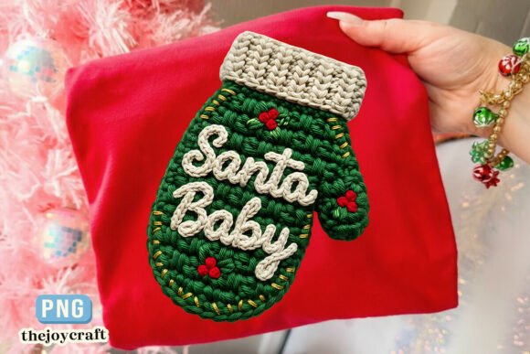 Santa Baby PNG: Festive Illustrations for Design